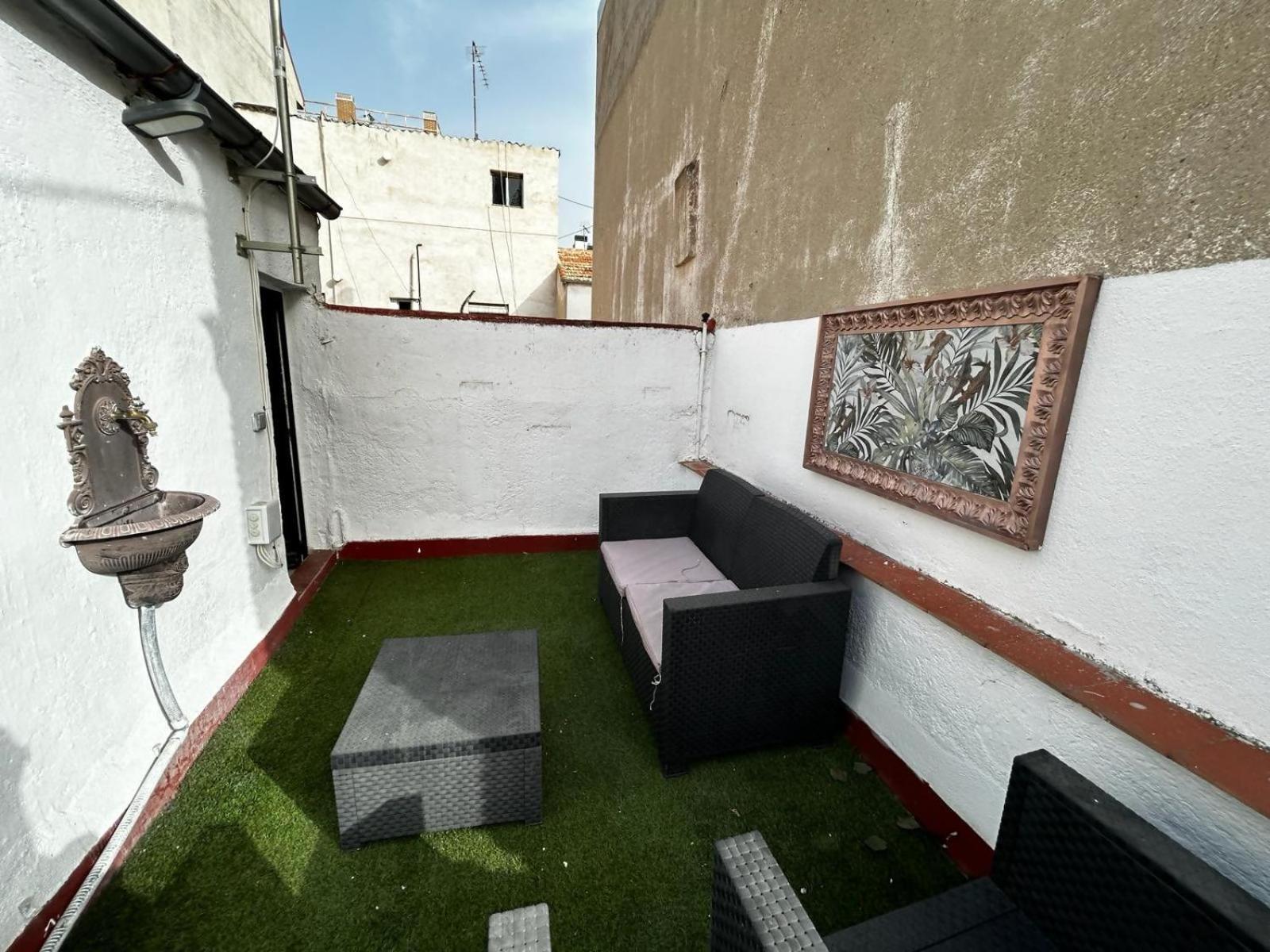 Apartamento Con Terraza Centrico Moderno Nuevo Madrid Exterior photo